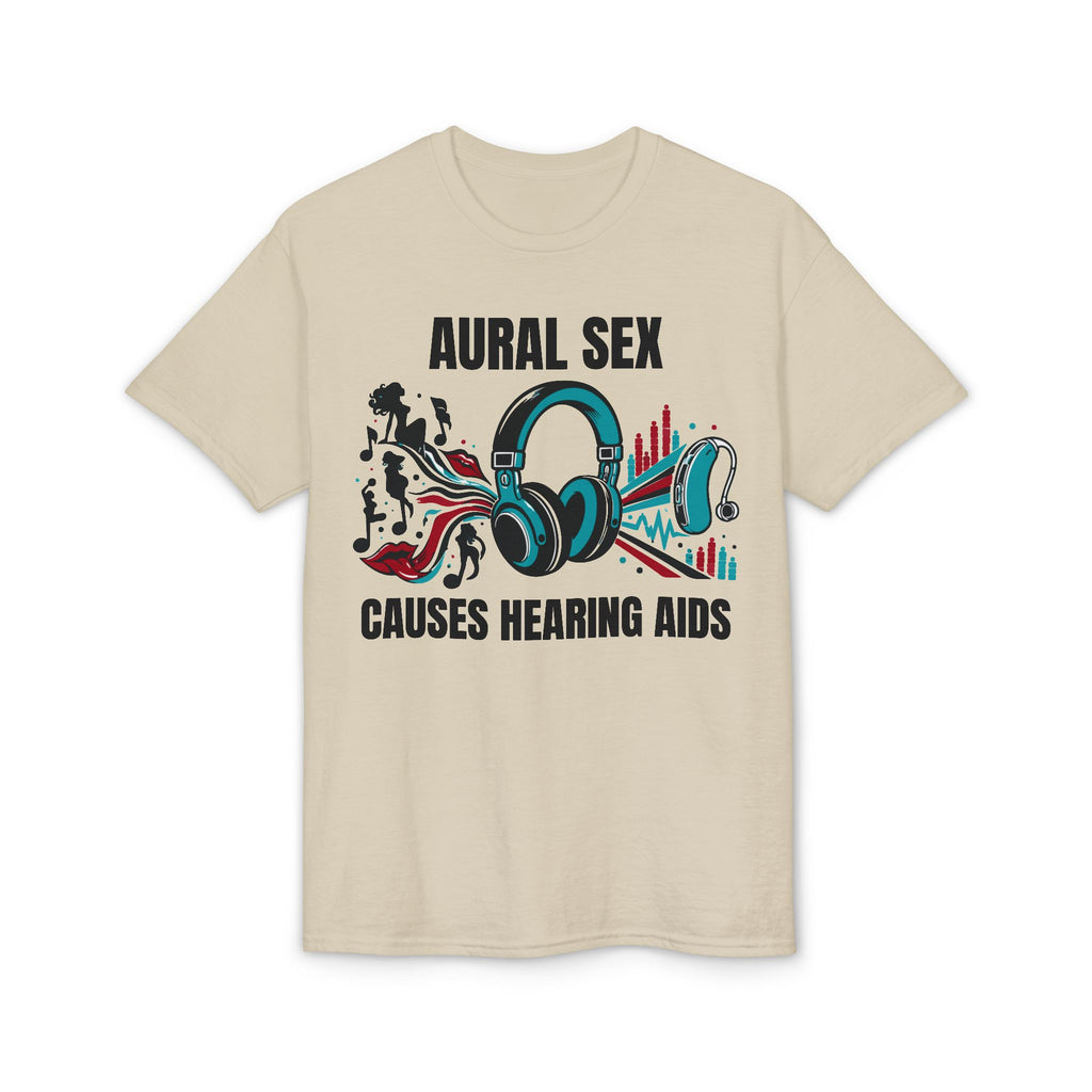 Aural Sex T-Shirt — Funny Music & Adult Humor Tee