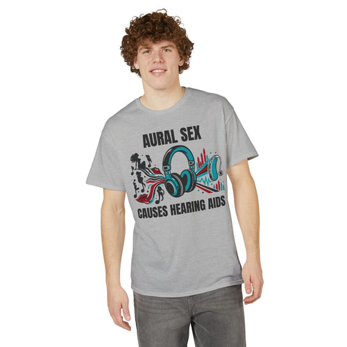 Aural Sex T-Shirt — Funny Music & Adult Humor Tee