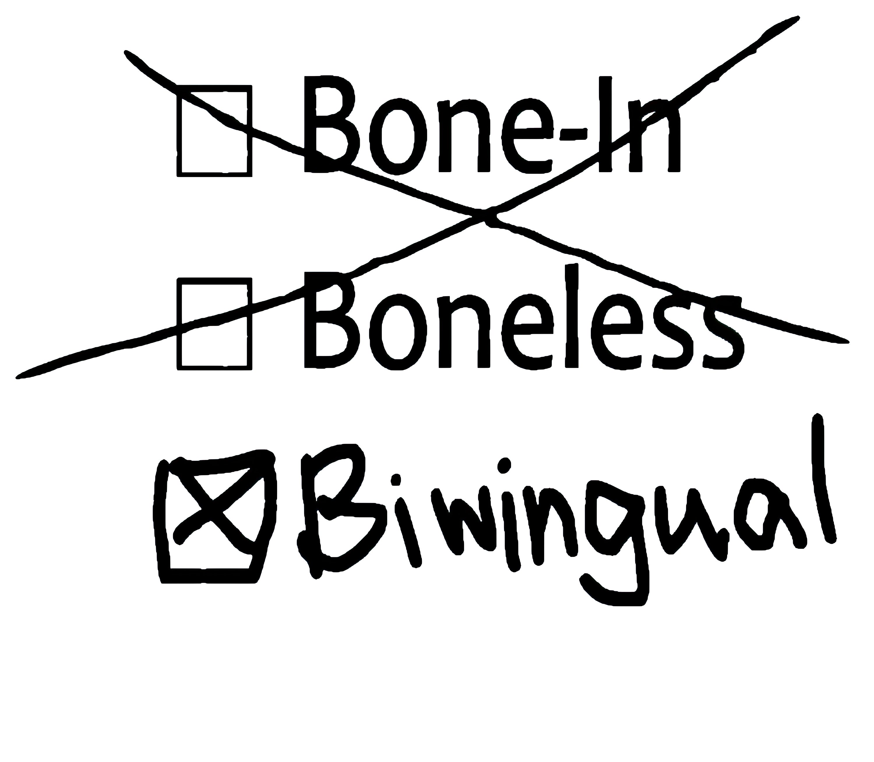 The "Classic Biwingual" Tee