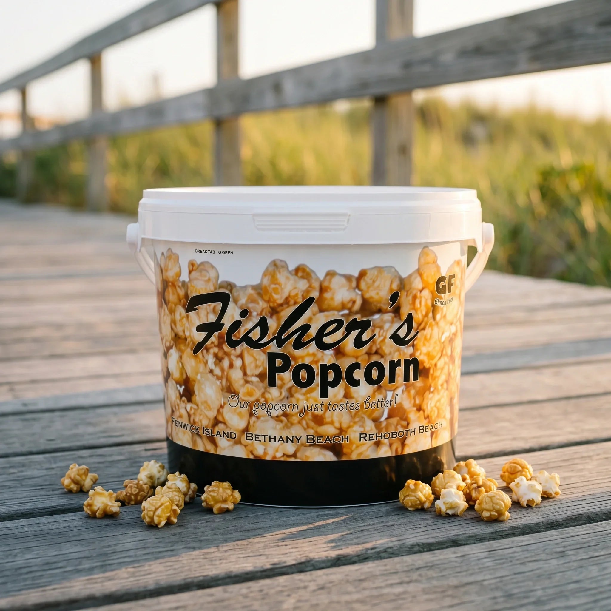Fisher’s Popcorn Tubs