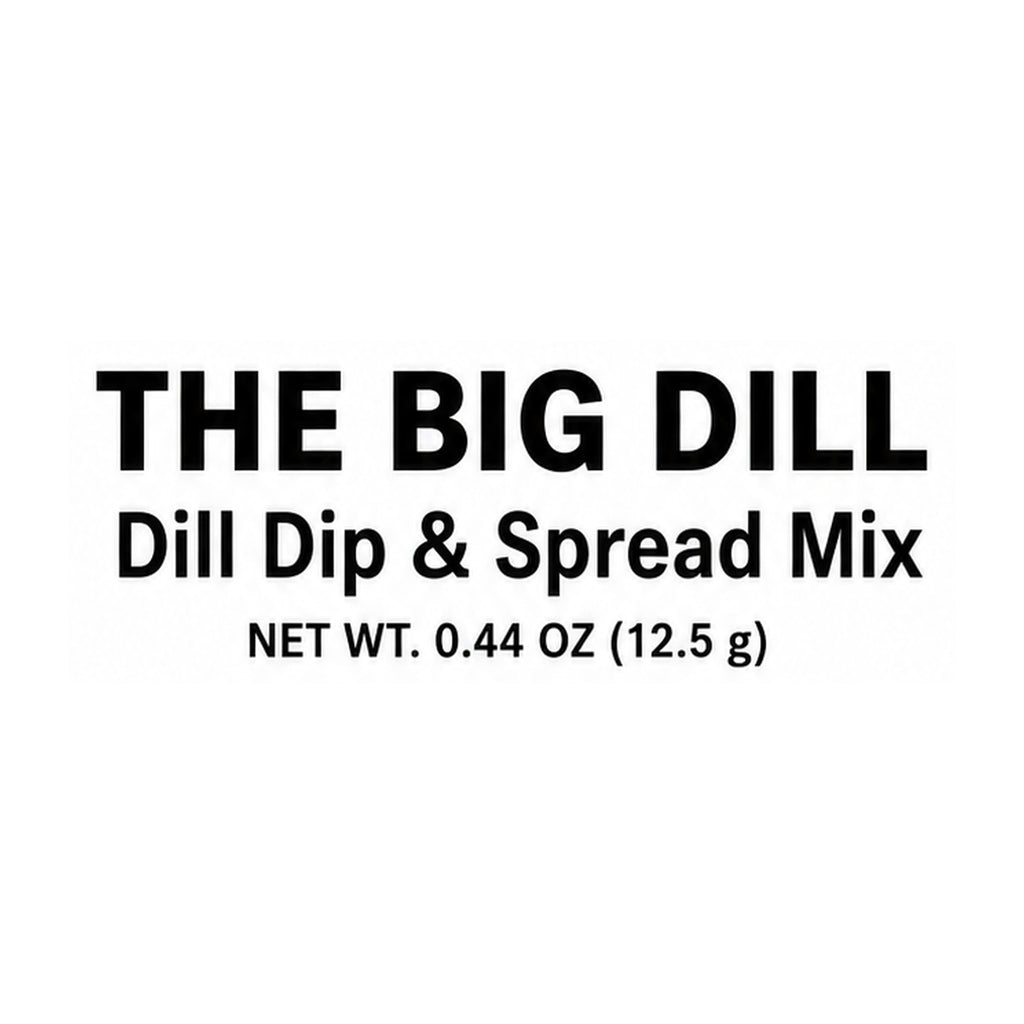 Big Dill front label