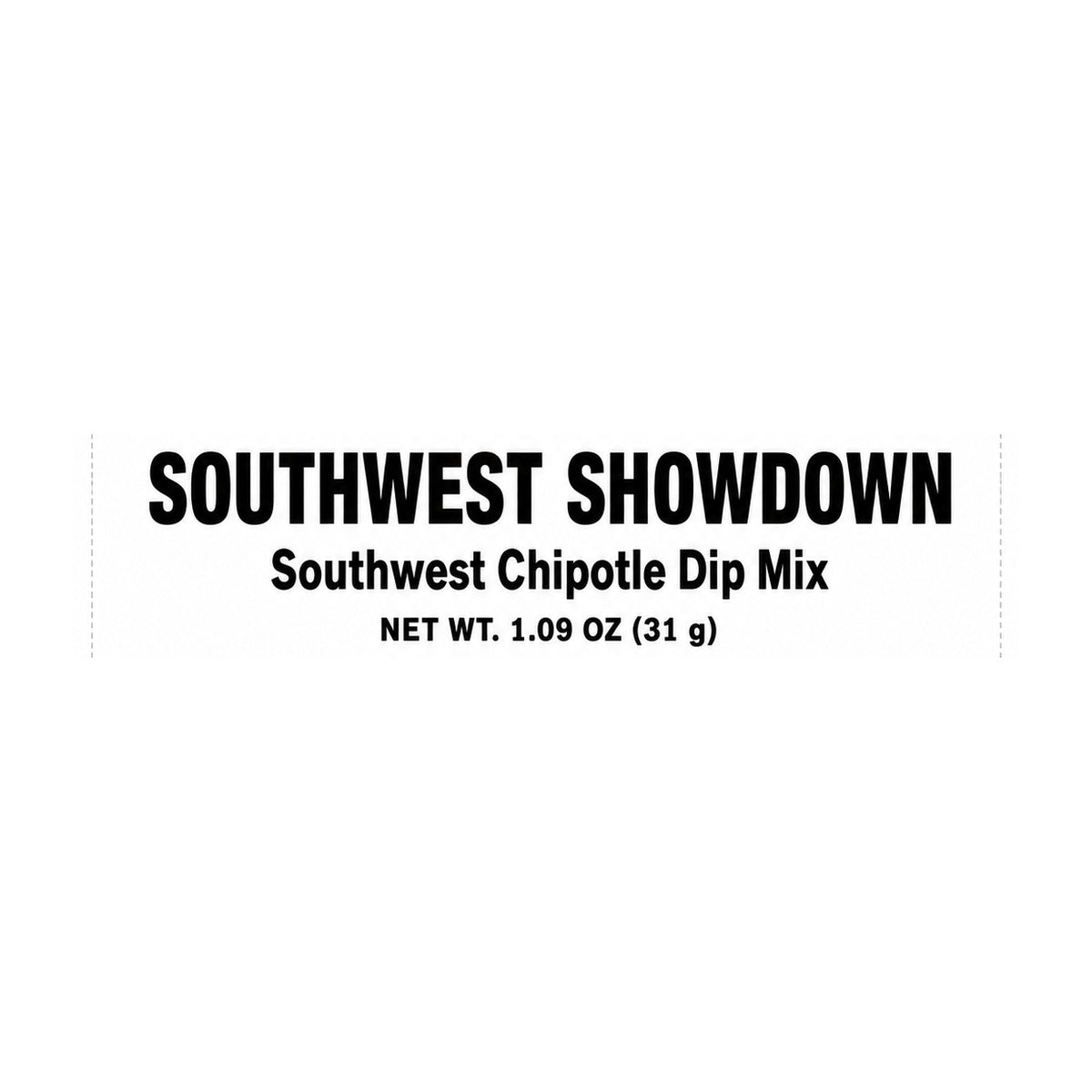 Southwest Showdown front label
